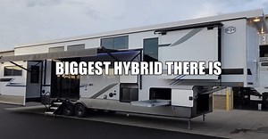 The 2025 Salem Roost43 Debuts as the World's Biggest Fifth-Wheel Hybrid RV