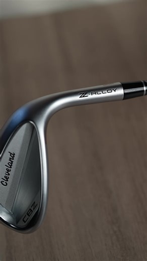 The new CBZ wedge from Cleveland Golf features Z-Alloy, giving you a forgiving wedge with soft feel. | Carl's Golfland