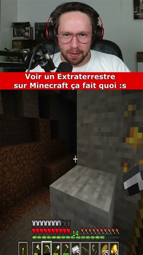 Voir un Extraterrestre sur Minecraft ça fait quoi ? World Of War #minecraft #horror