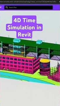 4D Time Simulation in Revit #bimworld , #4d #timesimulation