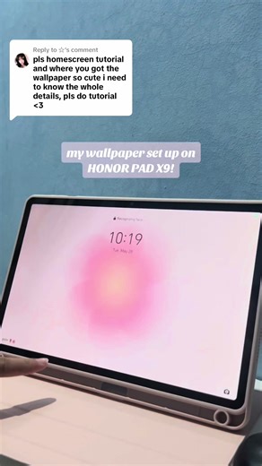 Create a Stunning and Personalized Wallpaper Setup on HONOR PAD X9