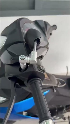 Motorcycle Mirror Mount Motorcycle Rearview Mirror Extension Powersports #shortvideo #motorcycle