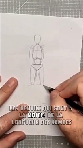 Comment dessiner un corps humain avec les bonnes proportions #tutorieldessin #artisteenherbe #dessin