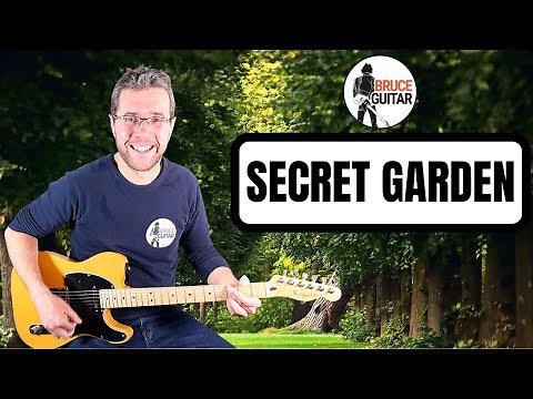 Bruce Springsteen - Secret Garden guitar lesson