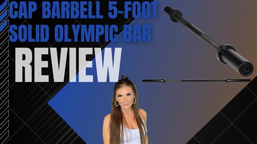 Watch CAP Barbell 5-Foot Solid Olympic Bar Review on Amazon Live