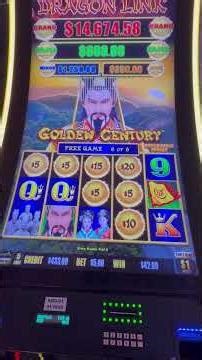 Dragon Link Golden Century Free Spins $5 #videoslots #casino #gambling