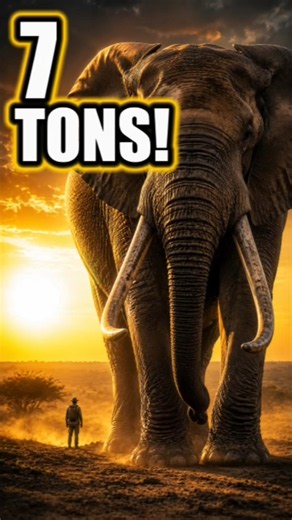 The Biggest Land Animal Alive 🐘🌍