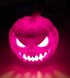 Halloween Pumpkin With LED Tealight - Etsy