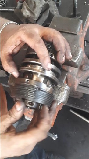lathe machine clutch system repair
