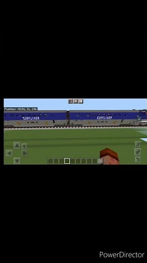 Minecraft Amtrak Surfliner Train Showcase