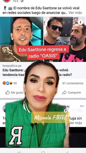 Edu Saettone regresa a la radio