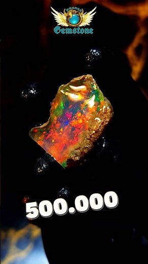 Ethiopian Opal Sparkles – Rainbow Colors from Africa! #opal #gemstone #fyp