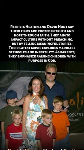 Patricia Heaton & David Hunt: Bringing Truth and Hope to Film.#shorts