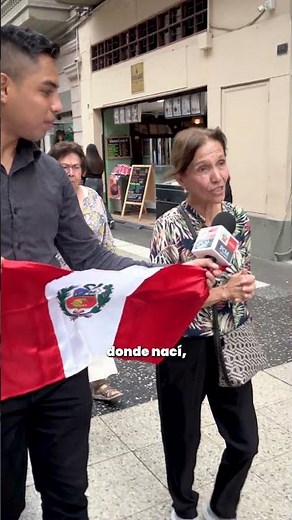 The flag of Peru