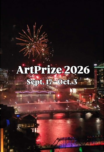 Happy New Year! 2026 is officially here, and that means ArtPrize is 259 days away! 🎉 Mark your calendars and join us for ArtPrize 2026, happening from September 17-October 3 in Grand Rapids, Michigan. Visit our website at artprize.org to learn more. Here’s to another year of creativity, wonder, and dreams coming true. What are you hoping to achieve this year? Tell us below! ✨ 📸: Experience Grand Rapids #art #newyear #countdown #travel