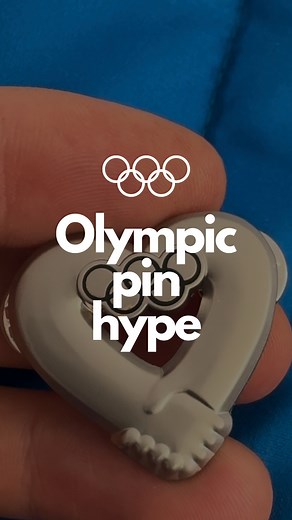 The Olympic pin hype is real. Joe was loving it 😂. Everywhere you go, everyone asks you for pins, from athletes, volunteers, security to dining hall staff 😂 #paris2024 #Olympics | Max Whitlock
