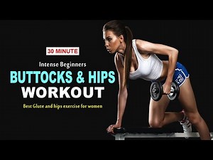 30 MINUTE BUTT WORKOUT FOR A BIGGER BUTT 😱 How to Get a Bigger Buttocks with exercise at home