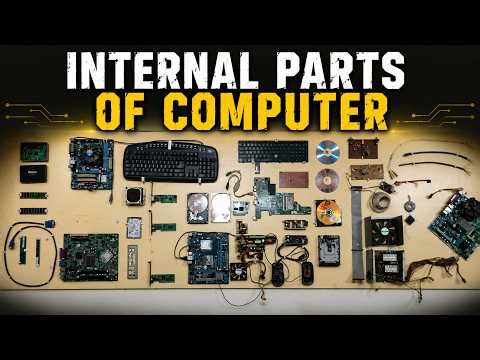 034 🖥️ INTERNAL PARTS OF COMPUTER 🔧✨ Learn Computer Hardware Easily ✨