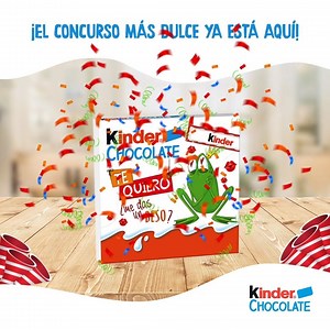 10K views · 84 reactions | ¡CONCURSO! ¿Quieres ganar un lote con todos los diseños de los nuevos packs de Kinder Chocolate? Cuéntanos cuál es tu favorito y con quién lo compartirías. ¡El más ingenioso se lo lleva! ¡Ah! Y si nos sigues en Facebook e Instagram podrás enterarte de estas y otras promociones. Bases legales: https://cutt.ly/HrOkVFB | Kinder | Facebook