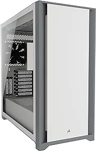 Corsair 5000D Tempered Glass Mid-Tower ATX PC Case - White