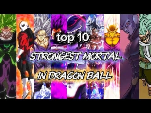 Top 10 strongest mortal character in dragon ball 🤯🐉| in a present time | xemon vegeta
