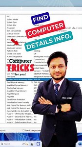 10K views · 39 reactions | How To Find Computer Detail Information? 樂 #reels #windows #computertips #pctips #tricks #techknowledge #reelsfb #viralvideo #trendingpost #viralvideo #instagramreels #Specifications #foryouシ #TechUpdates #techknowledge #computerknowledge #computertraining #TechHome | Tech Home | Facebook