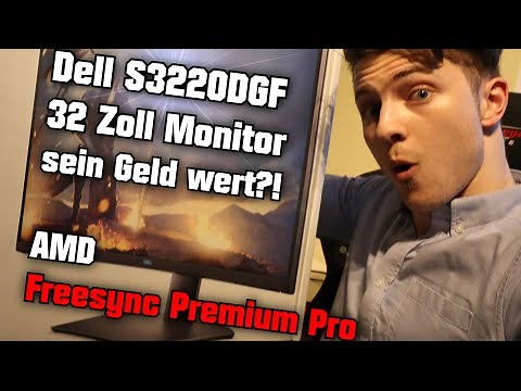 Monitor mit Freesync Premium Pro sein Geld wert?! Dell S3220DGF