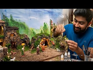 ഇറ്റാലിയൻ നേപിൾസ് പുൽക്കൂട് വീട്ടിൽ ഉണ്ടാക്കാം | Christmas Crib Italiyan style