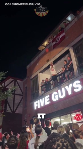 He Made It From the Roof!