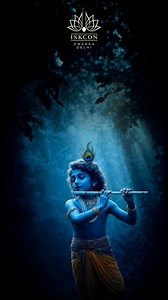 1.1M views · 110K reactions | The flute of Lord Krishna is no ordinary sound.  It travels through the universe, breaking the silence of souls, and awakening eternal love in every heart.  Let the Krishna flute sound call you back to your true spiritual home.  #KrishnaFlute #LordKrishnaFlute #KrishnaFluteSound #DivineMusicOfKrishna #FluteOfKrishna #SriKrishna #HareKrishnaMovement #ISKCONDwarka #BhaktiYoga #KrishnaConsciousness | ISKCON Dwarka New Delhi | Facebook