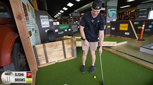 Epic homemade mini golf course!