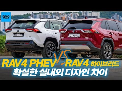 단점 제대로 잡았네? RAV4 PHEV vs 하이브리드 디자인 차이점은?