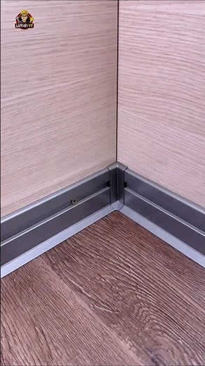 Amazing Self-Adhesive Aluminum LED Skirting Board Installation | Modern Interior Upgrade