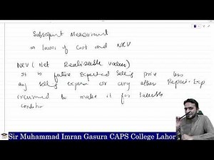 CMA Inventory Valuation, Lecture # 1