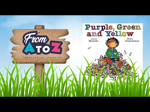 Kids Books Read Aloud | Purple, Green and Yellow | From AtoZ Interactive Learning