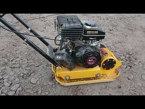 #Handy THLC29140 Petrol Compactor In Action