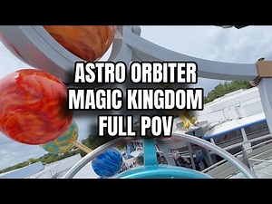 Astro Orbiter FULL POV Magic Kingdom Walt Disney World 2025