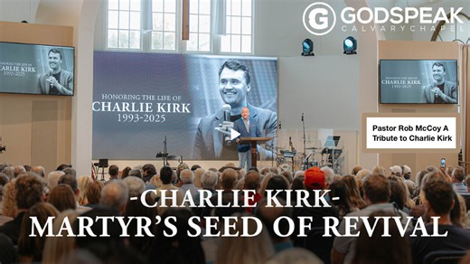 Pastor Rob McCoy A Tribute to Charlie Kirk