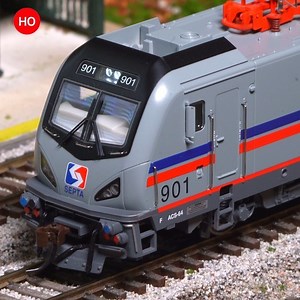The Bachmann ACS-64 is back in stock! Choose from new paint scheme variations and road numbers in this latest release, along with more stock of the original models! Shop now: https://bit.ly/2QhNlcx | M.B. Klein Inc. / modeltrainstuff.com