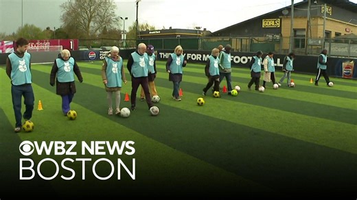 Walking soccer helping older adults boost their quality of life