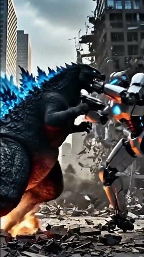 Godzilla vs robot Cyber
