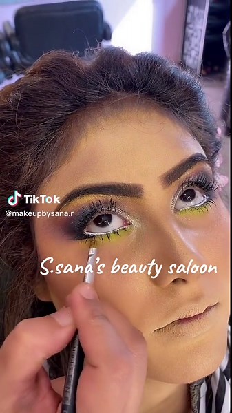 Professional Makeup Application at S-Sana's Beauty Salon