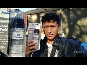 Cómo aplicar PERMATEX Steel & Metal /Steel Weld