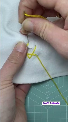 Instructions on how to mend a torn shirt simply but beautifully #diy #craft #handmade