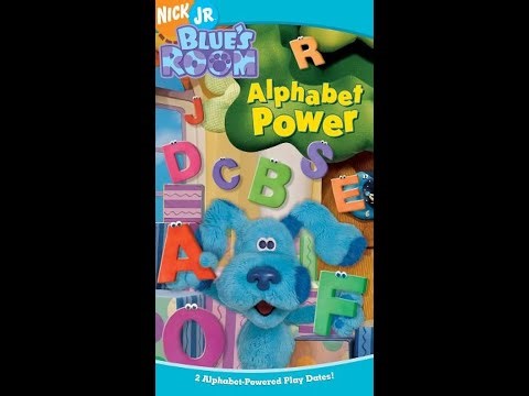 Opening to Blue's Room: Alphabet Power 2005 VHS (Promotional Copy)