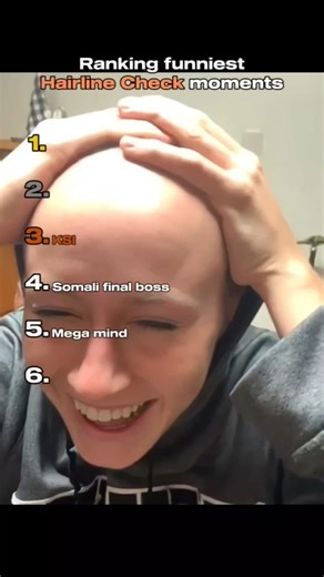 Ranking funniest Hairline Check moments #tiktok #funny #shorts