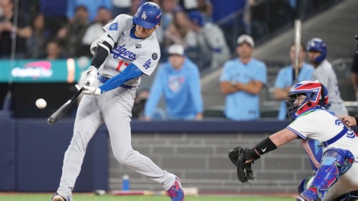 Shohei Ohtani follows historic 2-way show with World Series homer, but Dodgers routed by Jays