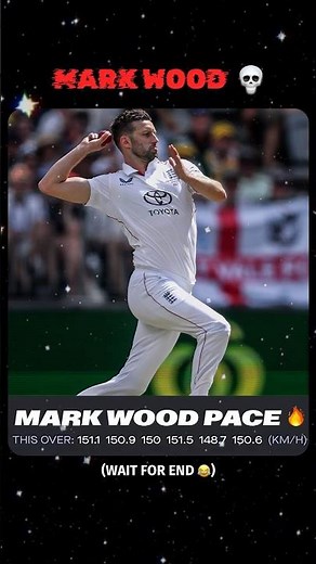 Mark Wood’s Fiery All Balls 150+ kmph | Green Gets Hit on Helmet 😳🔥 |