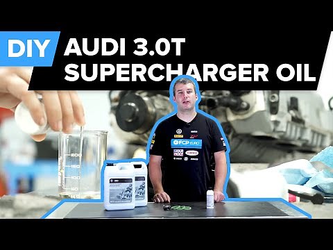 Audi S4 B8 & B8.5 3.0t - Removing & Replacing Supercharger Oil (Audi S4, S5, SQ5, Q5, A6, A7, & A8)
