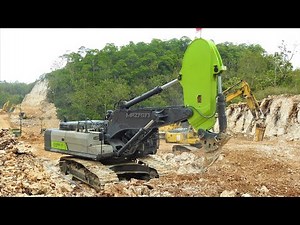50 Ton Ripper Excavator Ripping Limestone Zoomlion ZE490EK-10